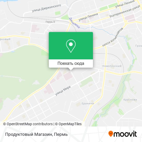 Карта Продуктовый Магазин