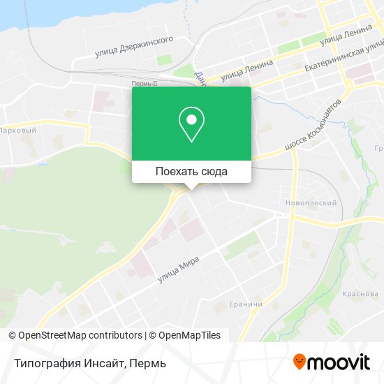 Карта Типография Инсайт