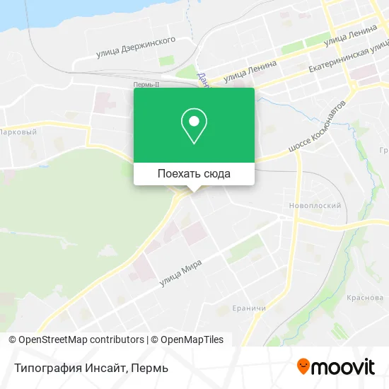 Карта Типография Инсайт