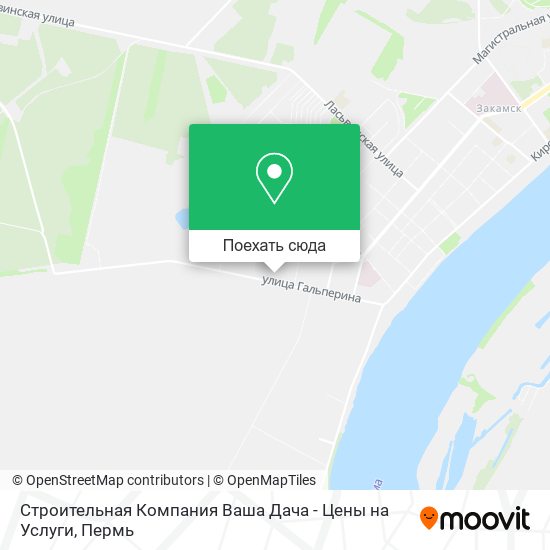 Карта Строительная Компания Ваша Дача - Цены на Услуги