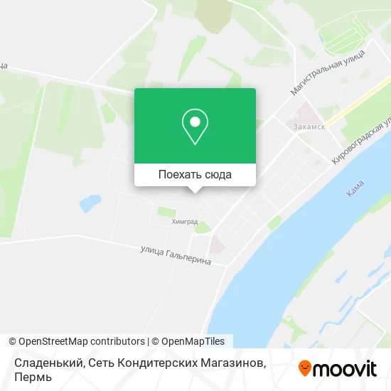 Карта Сладенький, Сеть Кондитерских Магазинов