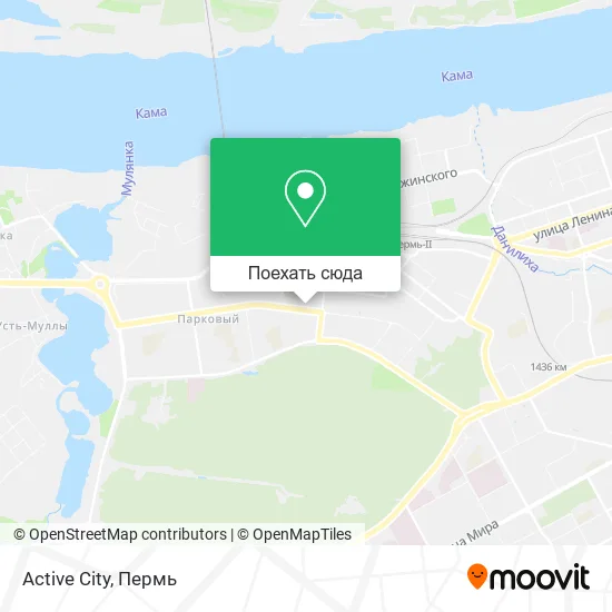 Карта Active City