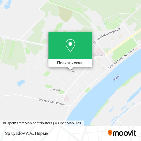 Карта Sp Lyadov A.V.