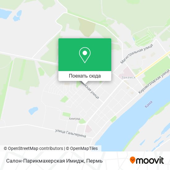 Карта Салон-Парикмахерская Имидж