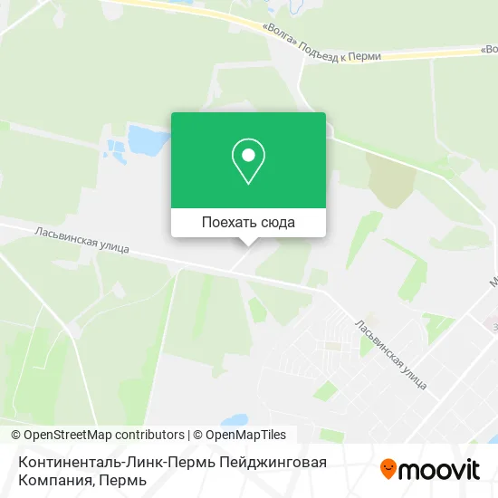 Карта Континенталь-Линк-Пермь Пейджинговая Компания