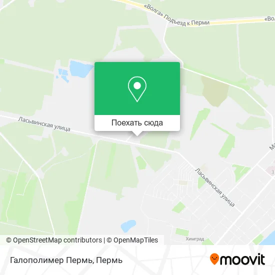 Карта Галополимер Пермь