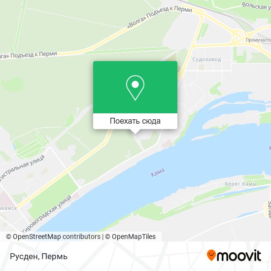 Карта Русден