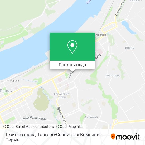 Карта Техинфотрейд, Торгово-Сервисная Компания