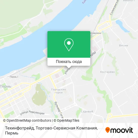 Карта Техинфотрейд, Торгово-Сервисная Компания