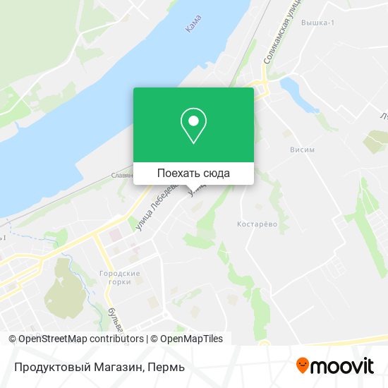 Карта Продуктовый Магазин