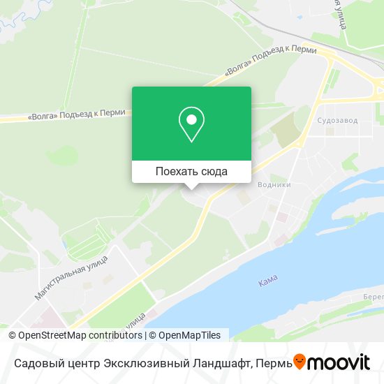 Карта Садовый центр Эксклюзивный Ландшафт