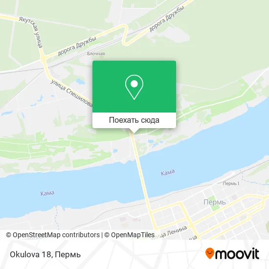 Карта Okulova 18