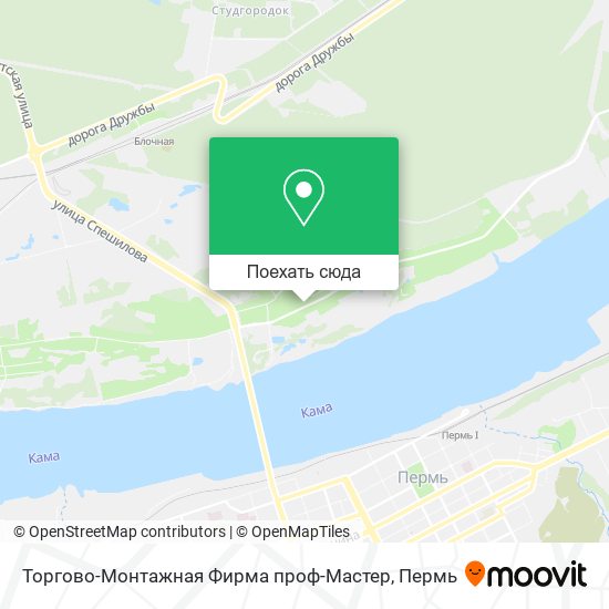 Карта Торгово-Монтажная Фирма проф-Мастер