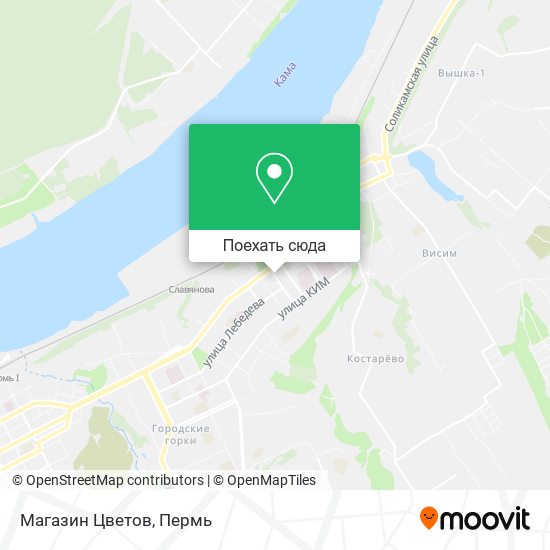 Карта Магазин Цветов