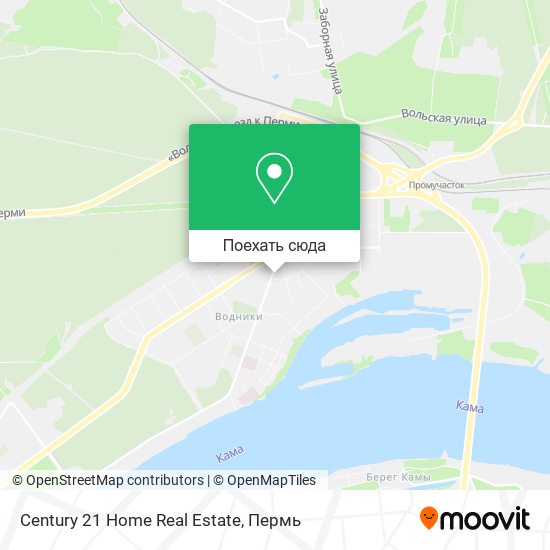 Карта Century 21 Home Real Estate