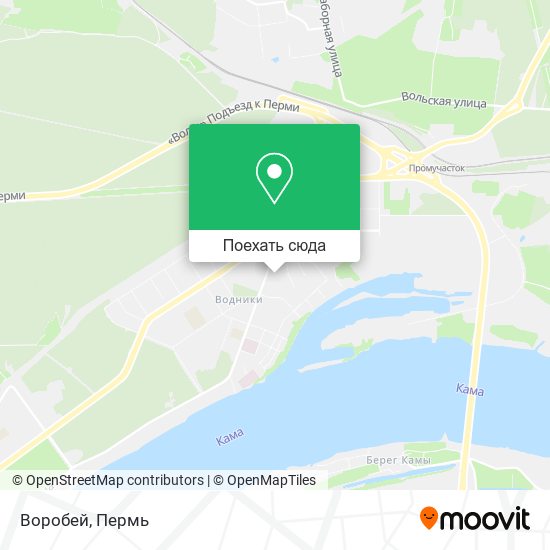 Карта Воробей