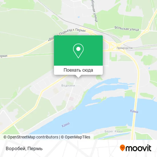 Карта Воробей