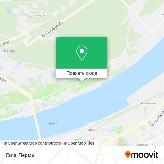 Карта Гала