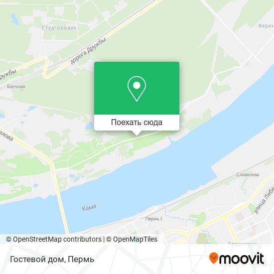 Карта Гостевой дом