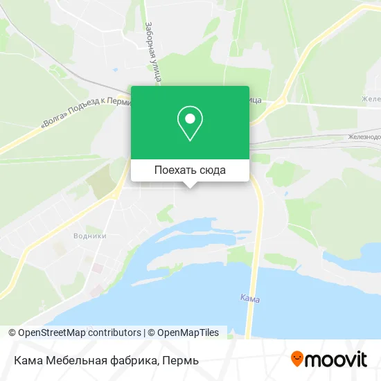 Карта Кама Мебельная фабрика