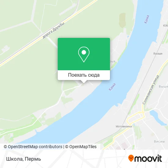 Карта Школа