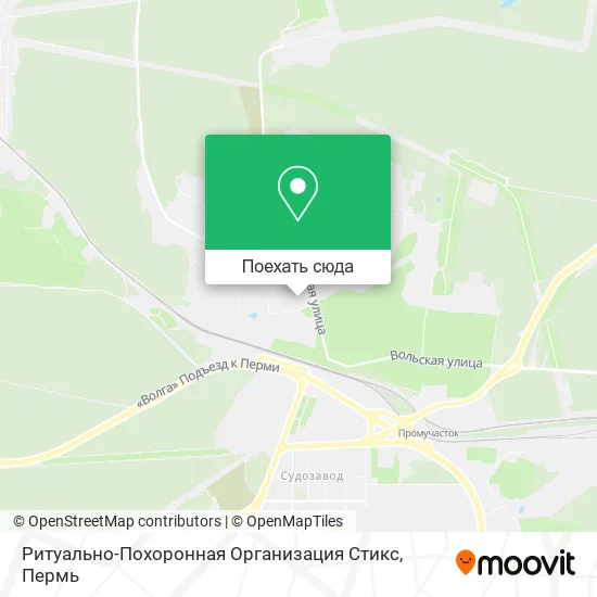 Карта Ритуально-Похоронная Организация Стикс