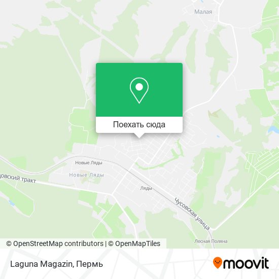 Карта Laguna Magazin
