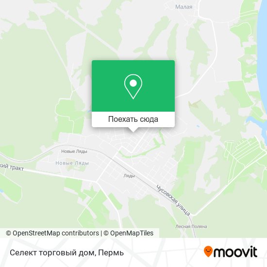 Карта Селект торговый дом
