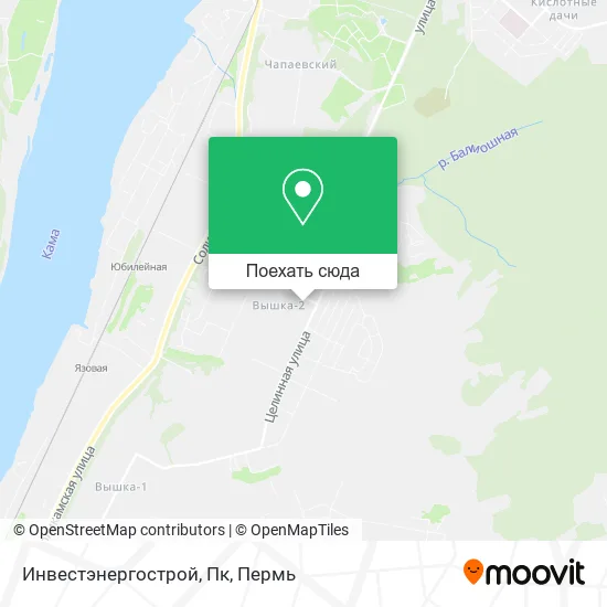 Карта Инвестэнергострой, Пк