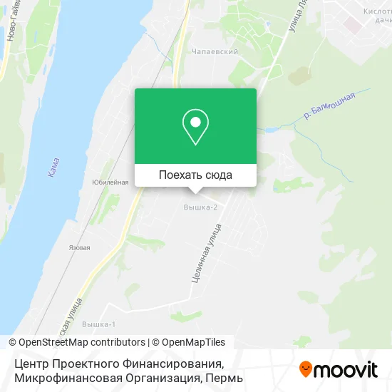 Карта Центр Проектного Финансирования, Микрофинансовая Организация