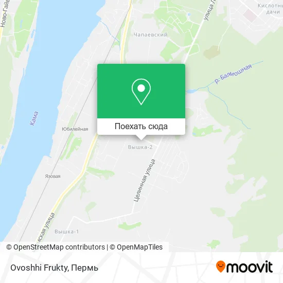 Карта Ovoshhi Frukty