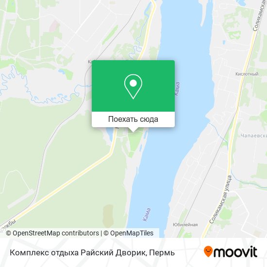 Карта Комплекс отдыха Райский Дворик