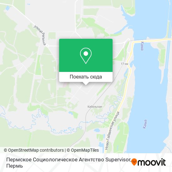 Карта Пермское Социологическое Агентство Supervisor
