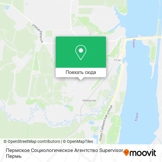 Карта Пермское Социологическое Агентство Supervisor
