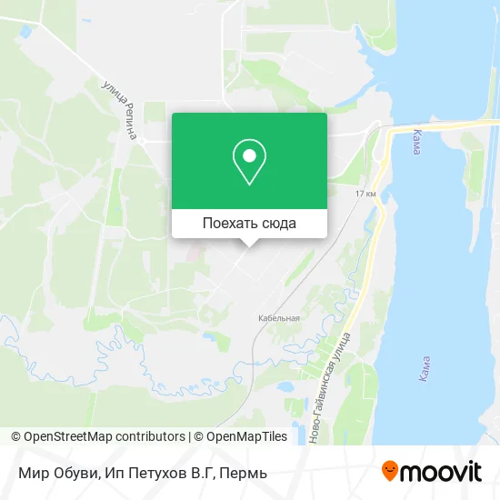 Карта Мир Обуви, Ип Петухов В.Г