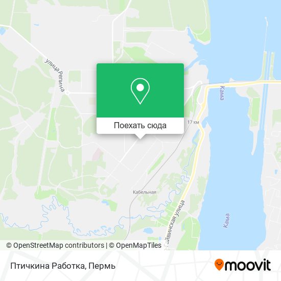 Карта Птичкина Работка