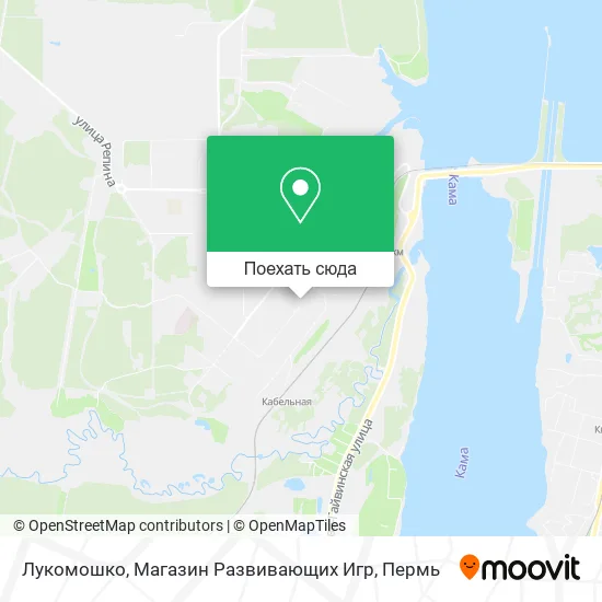Карта Лукомошко, Магазин Развивающих Игр