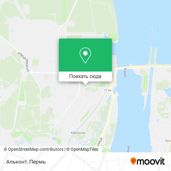 Карта Альконт