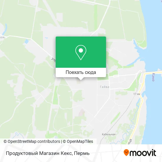 Карта Продуктовый Магазин Кекс