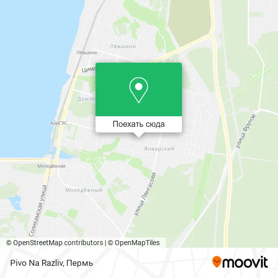 Карта Pivo Na Razliv