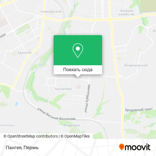 Карта Пангея
