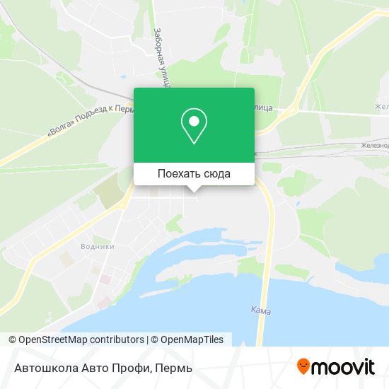 Карта Автошкола Авто Профи