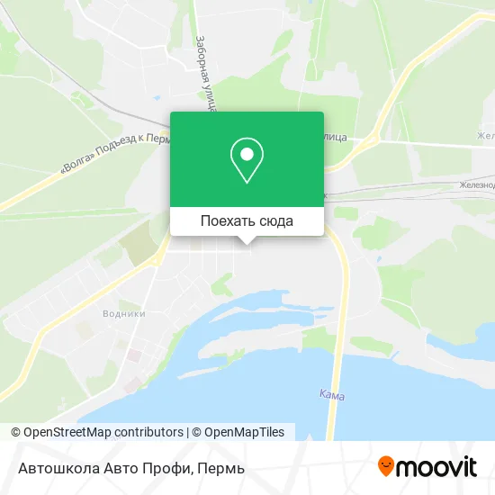 Карта Автошкола Авто Профи
