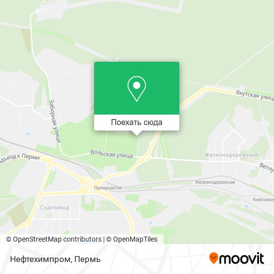 Карта Нефтехимпром