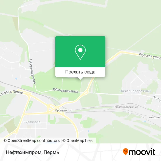 Карта Нефтехимпром