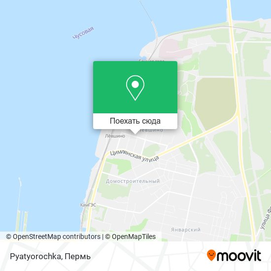 Карта Pyatyorochka