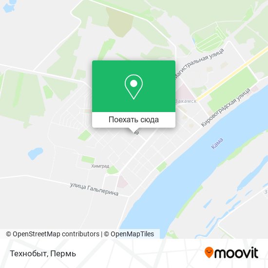 Карта Технобыт