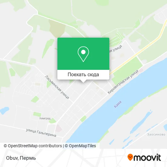 Карта Obuv