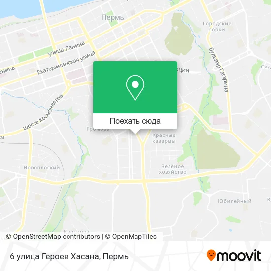 Карта 6 улица Героев Хасана