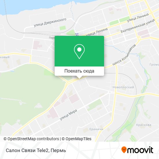 Карта Салон Связи Tele2